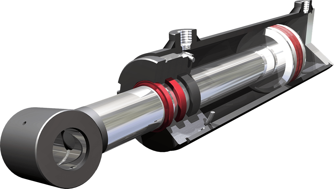Greases and lubricating oils for pneumatic cylinders